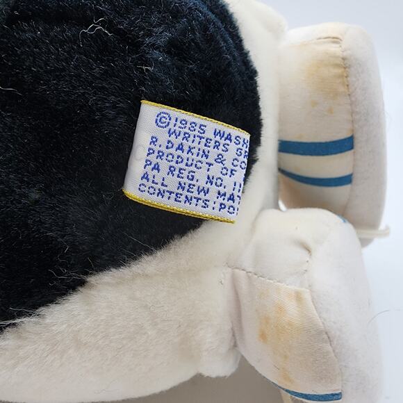 Dakin Opus Penguin Plush Doll 12” Yuppy Tie Bloom County Washington Post 1985 - Picture 8 of 9